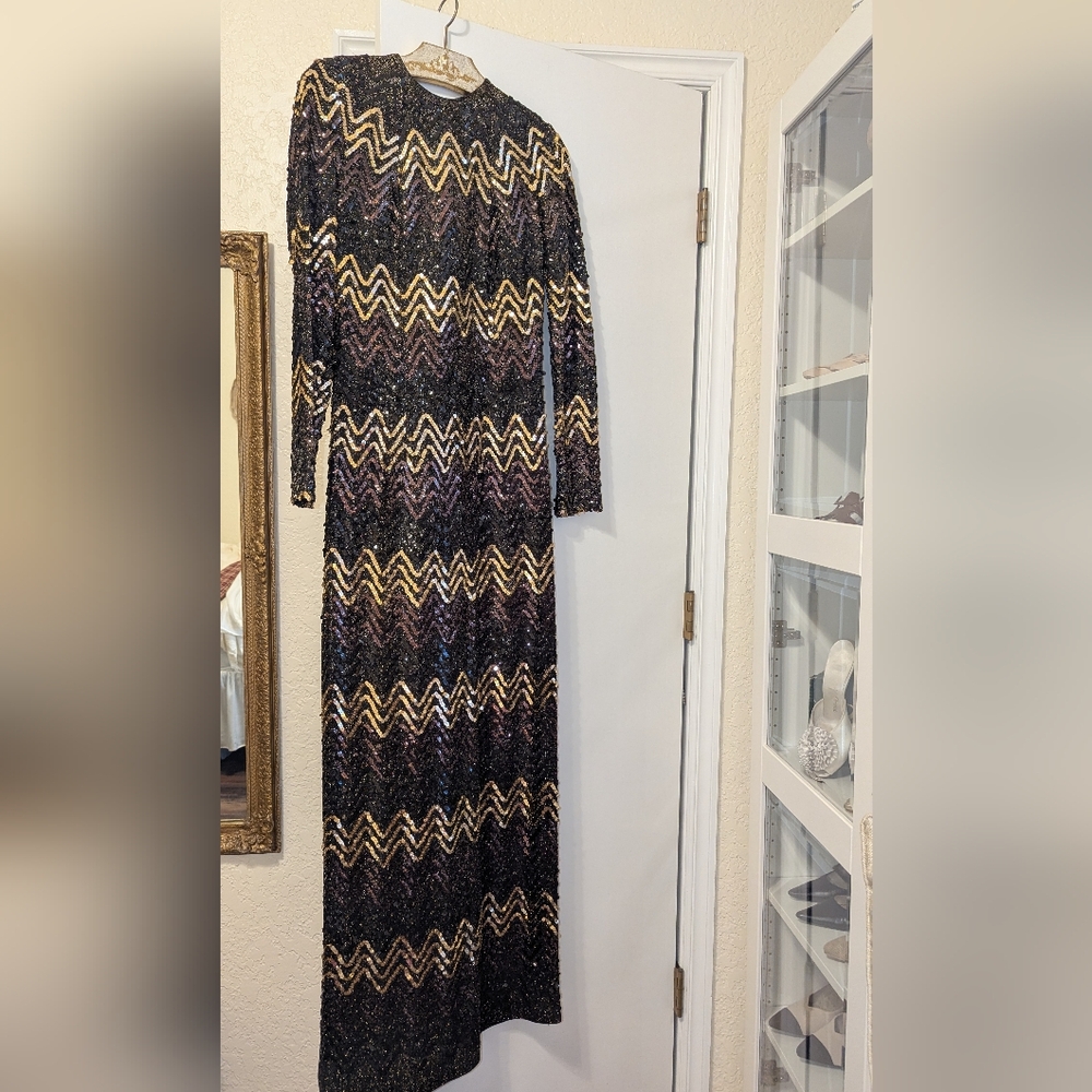 VINTAGE Late 60's Disco CLEOPATRA Full Costume - Picture 5 of 16